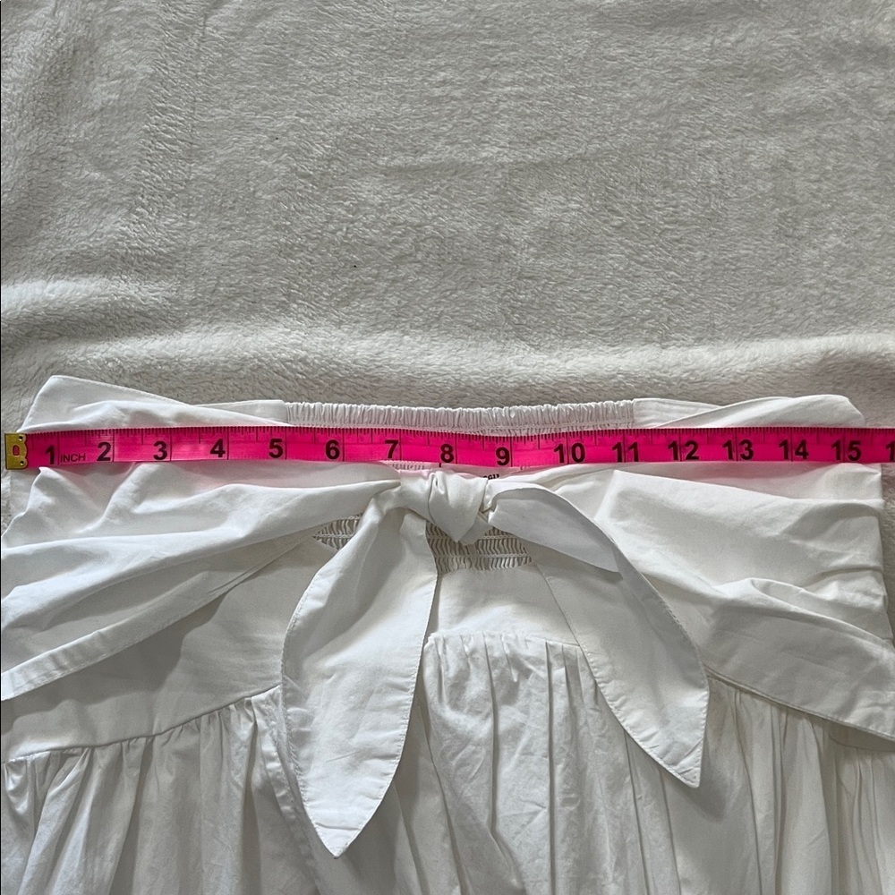 Anthropologie White Midi Dress - Picture 10 of 10